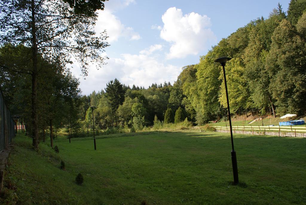 Hotel I Restauracja Złoty Las Kültér fotó